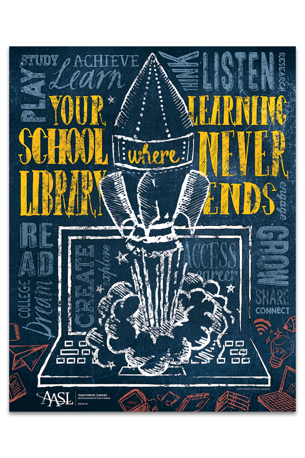 Your School Library Poster ALA Store