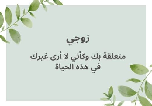 عبارات عن زوجي وإبني