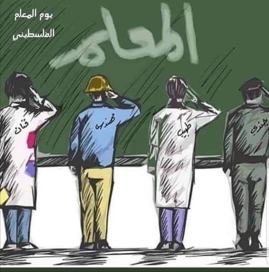 متى يوم المعلم الفلسطيني
