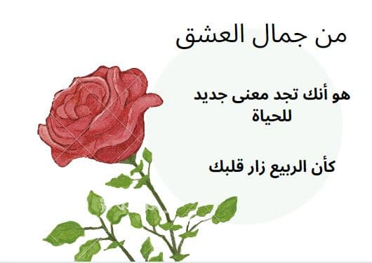 كلام جميل عن الحب الصادق