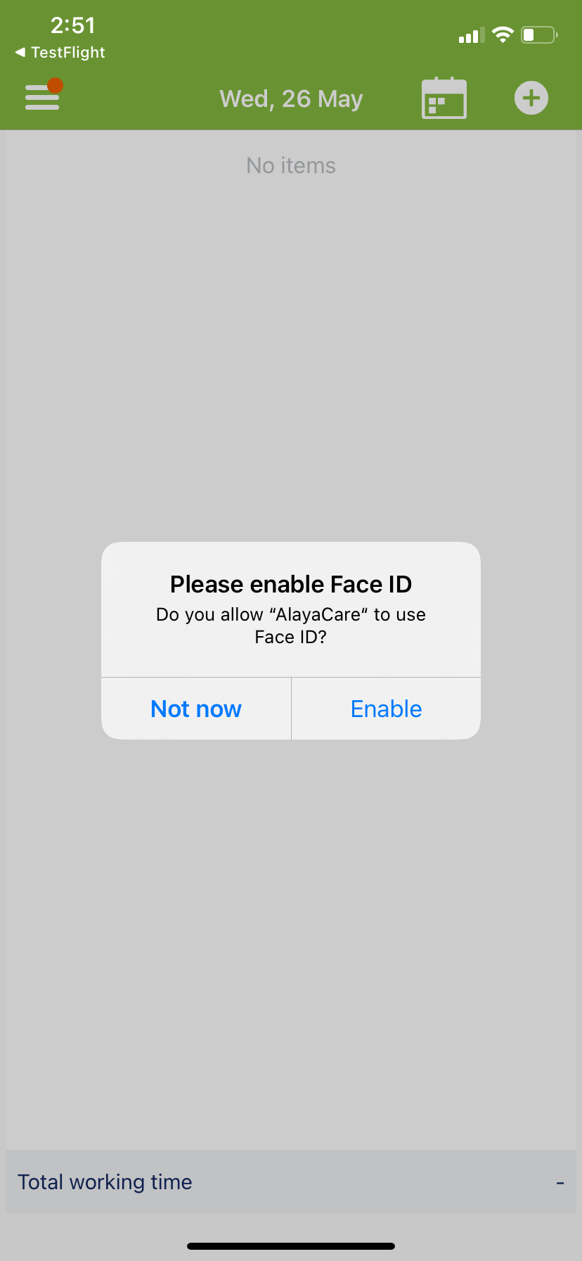 How do I use fingerprint/face ID (biometric authentication) to log in