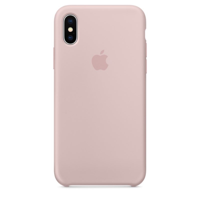 APPLE iPhone X Silikon Case Sandrosa albtech.ch