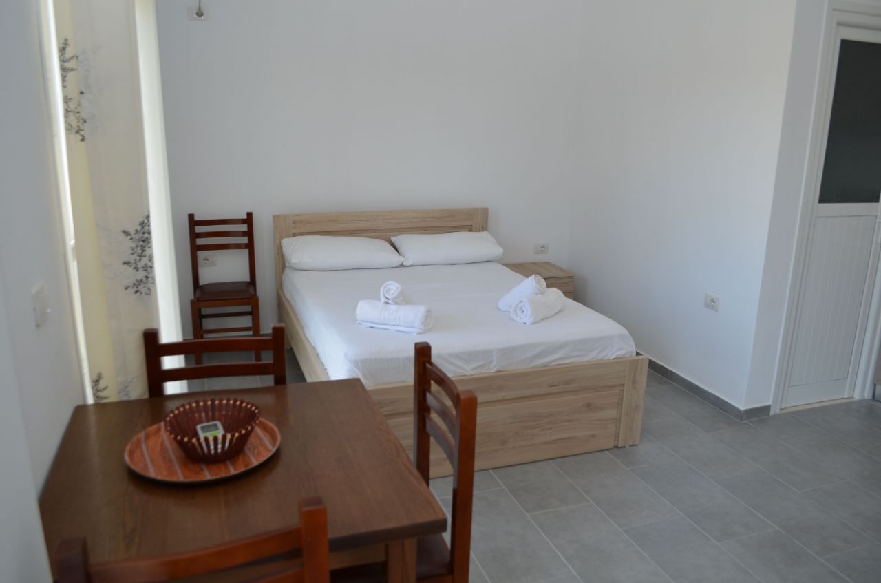 HOLIDAY STUDIO APARTMENT FOR RENT IN KSAMIL, ALBANIA