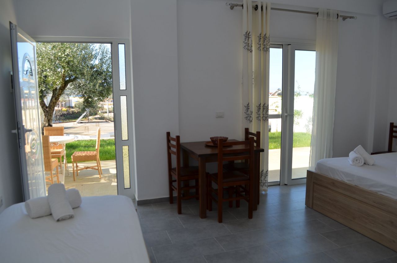 HOLIDAY STUDIO APARTMENT FOR RENT IN KSAMIL, ALBANIA