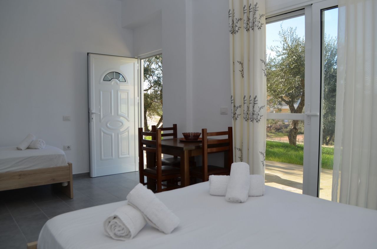 HOLIDAY STUDIO APARTMENT FOR RENT IN KSAMIL, ALBANIA