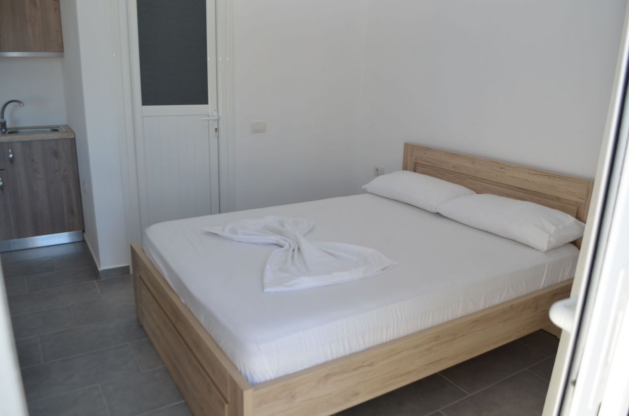 HOLIDAY STUDIO APARTMENT FOR RENT IN KSAMIL, ALBANIA