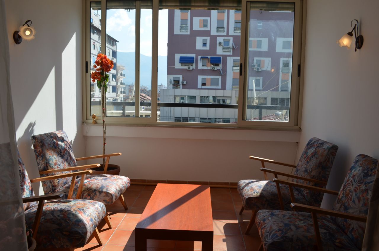 Two Bedrooms Apartment in Tirana For Rent in Albania
