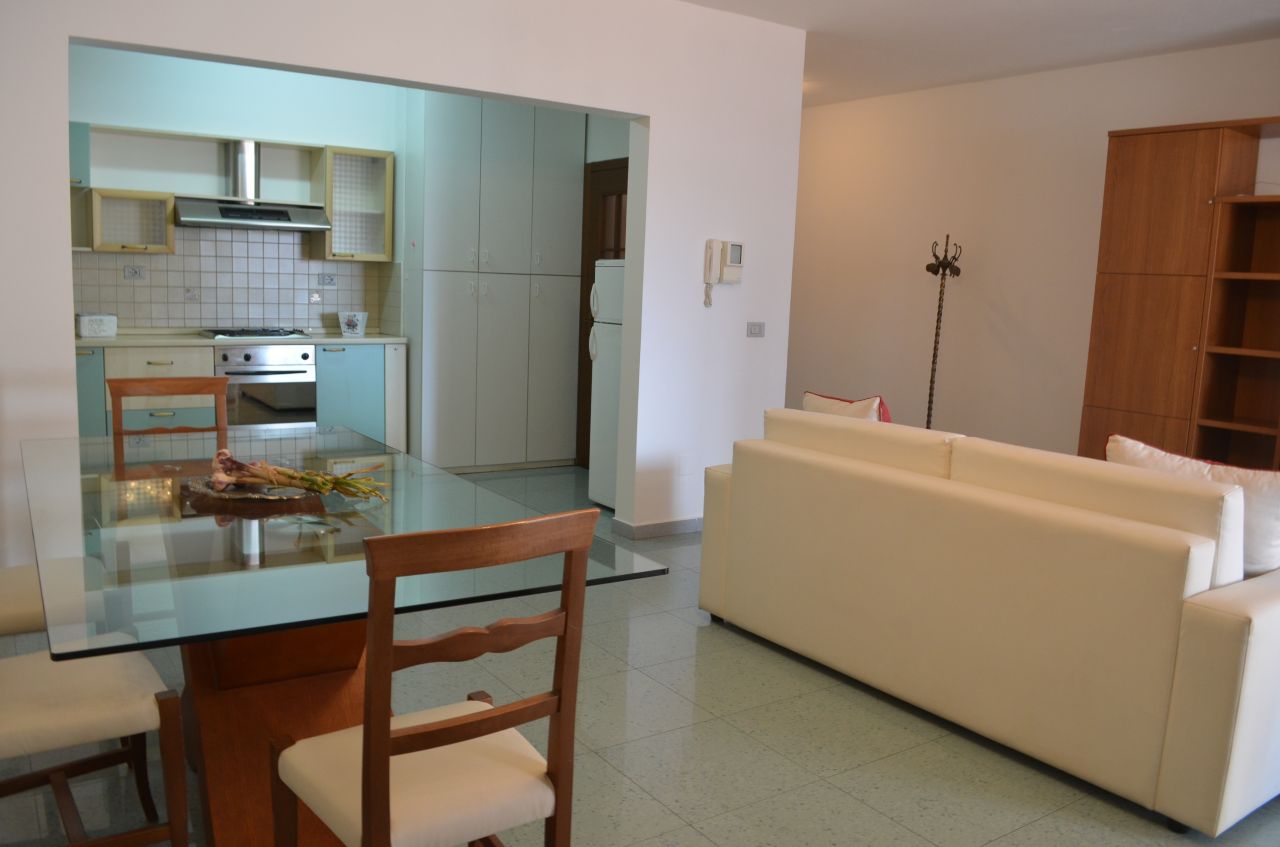 Two Bedrooms Apartment in Tirana For Rent in Albania