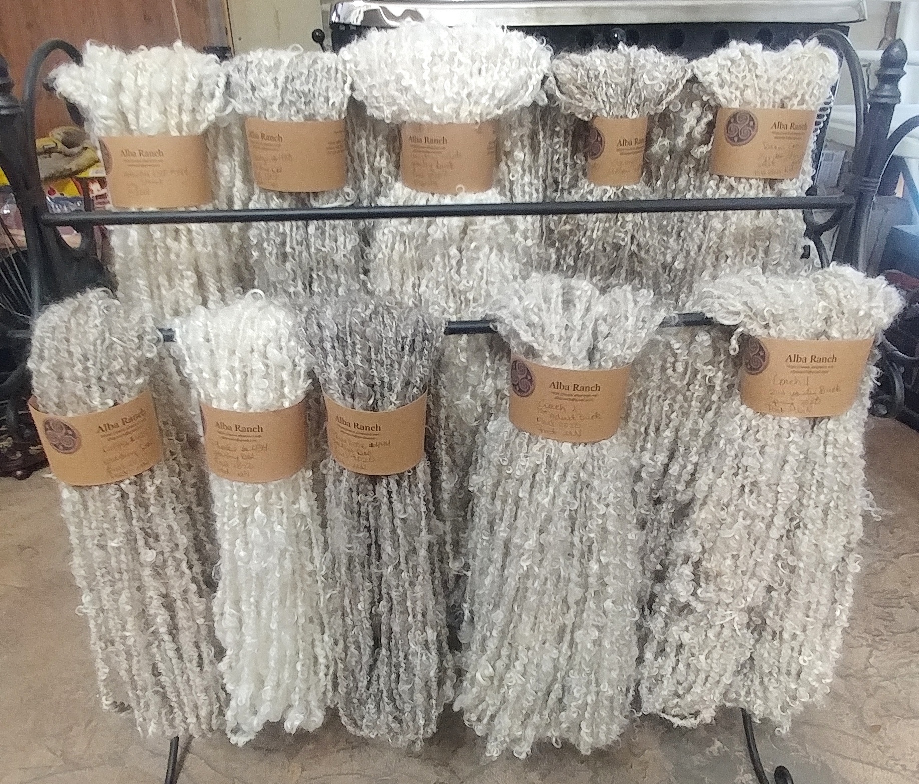 My Mohair Art Yarn Project Alba Ranch