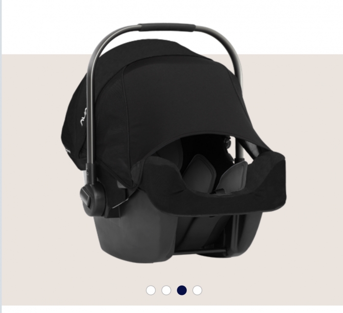 Nuna Pepp Dream Drape & Pipa Travel System Graphite