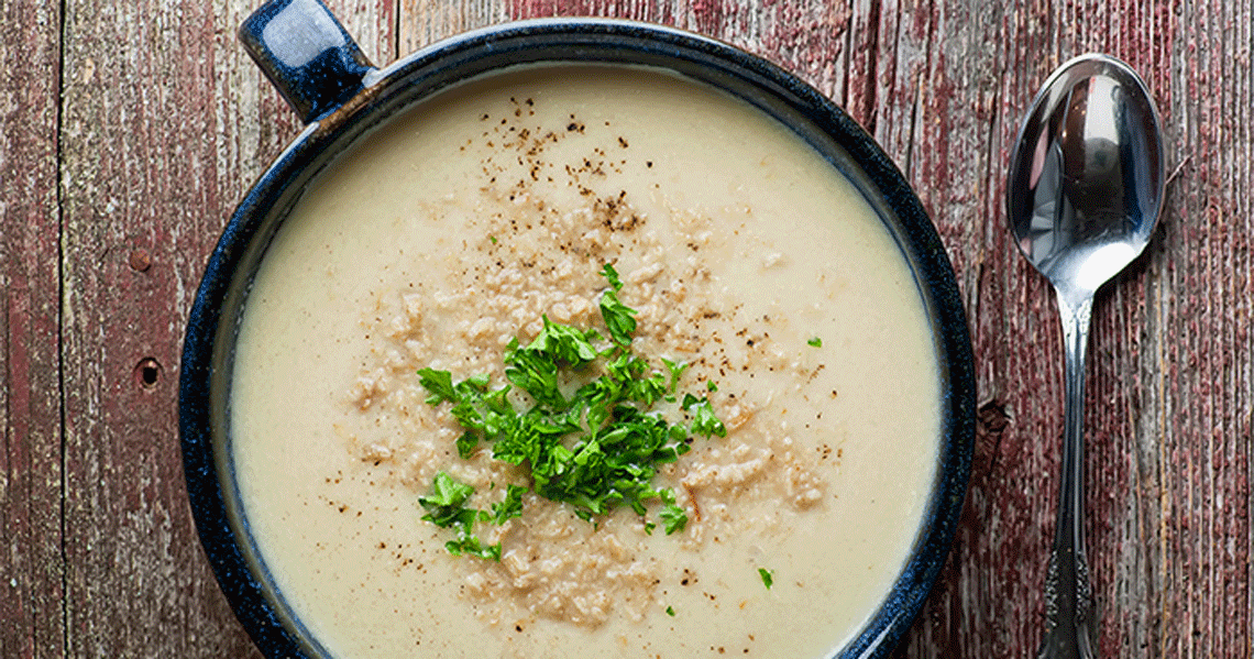 Nigella Lawson’s Cauliflower, Garlic and Turmeric Soup Alberta Cancer
