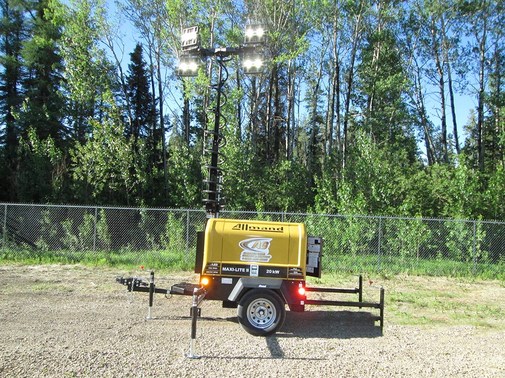 20 kW Light Tower Alberta Gold
