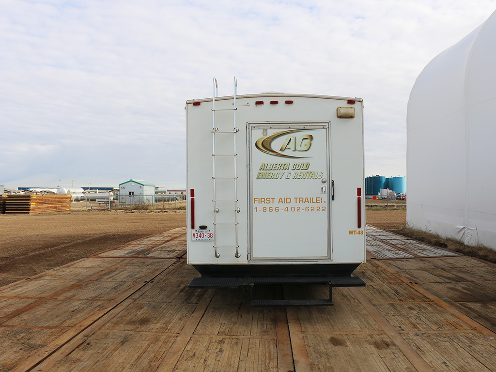 28' Pull Behind First Aid Office Trailer Alberta Gold