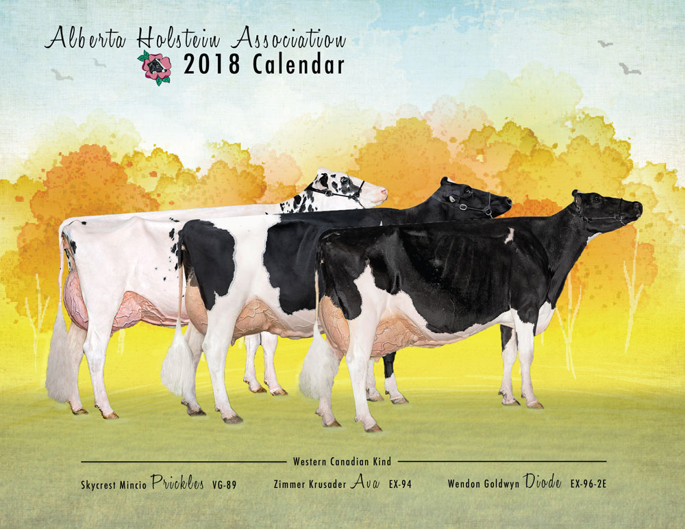 Calendar Alberta Holstein Association