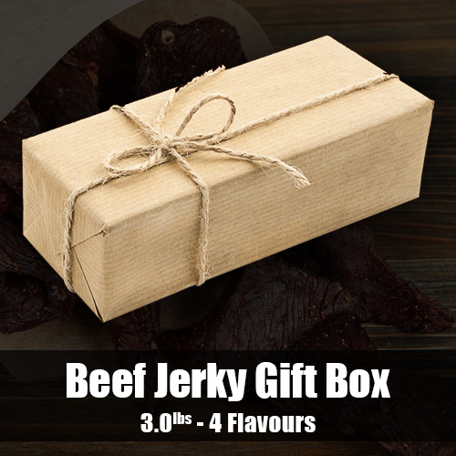 Beef Jerky Gift Box (4 flavours) Alberta Jerky