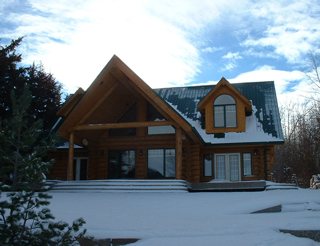 Exterior Gallery Acadian Log Homes