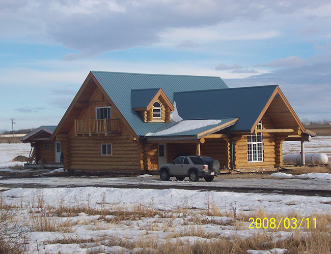 Exterior Gallery Acadian Log Homes