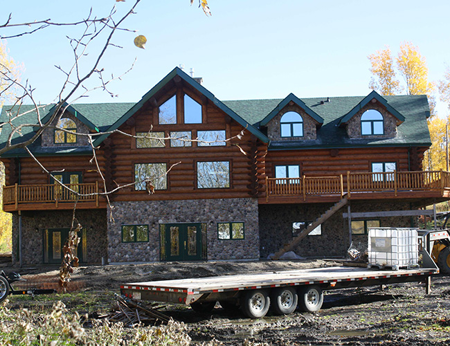 Exterior Gallery Acadian Log Homes