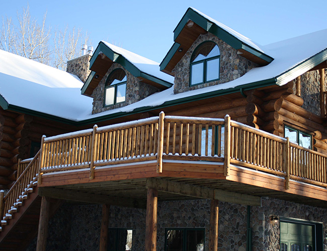 Exterior Gallery Acadian Log Homes