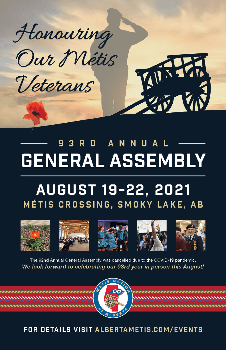 93rd Annual General Assembly Métis Nation of Alberta