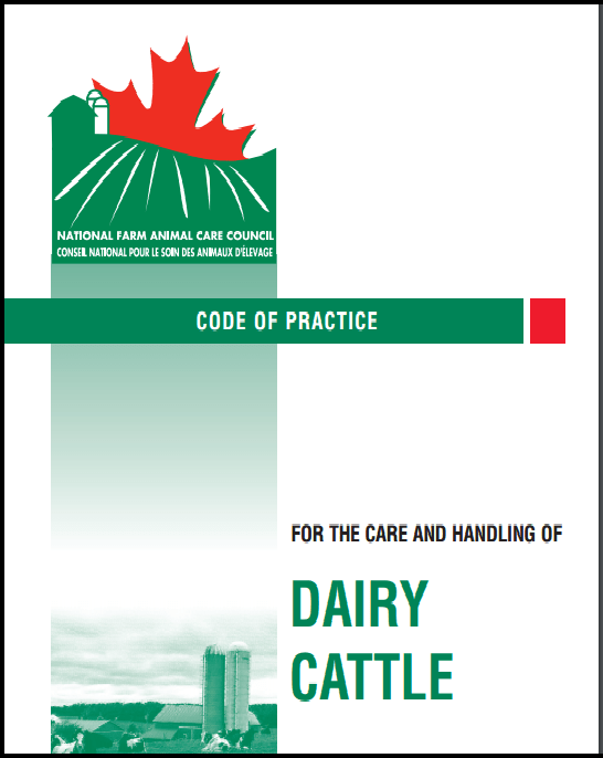 National Code of Practice Alberta Milk