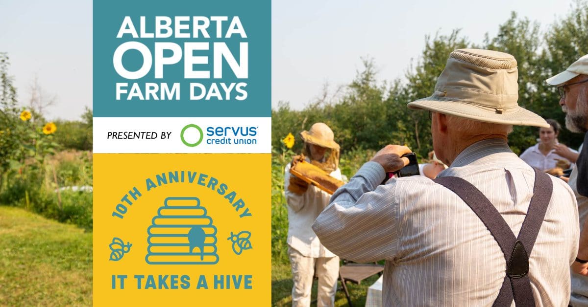 Open Farm Days 10th Anniversary Alberta Open Farm Days