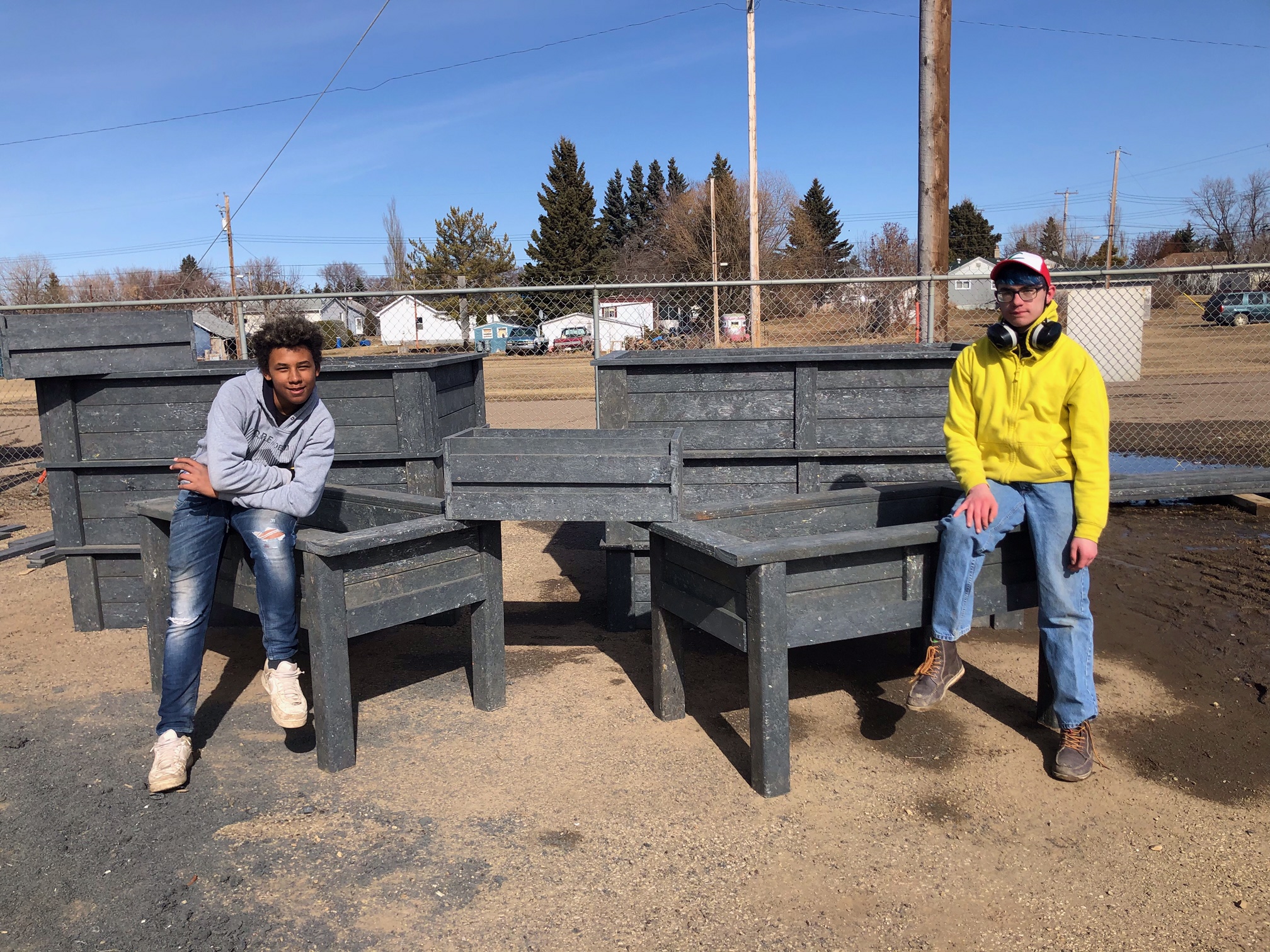 Teens run successful plastic lumber products business in Bashaw