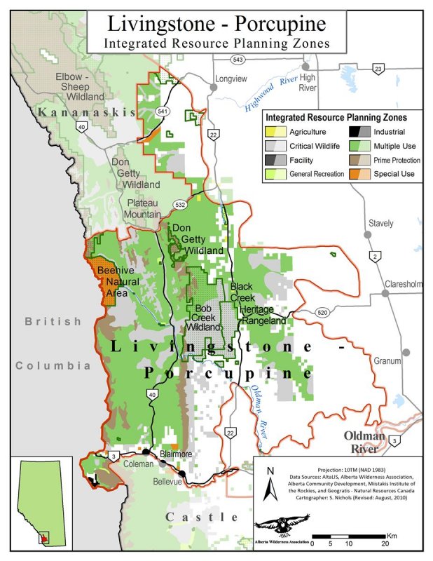 LivingstonePorcupine Alberta Wilderness Association
