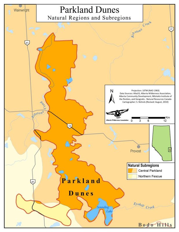 Parkland Dunes Alberta Wilderness Association