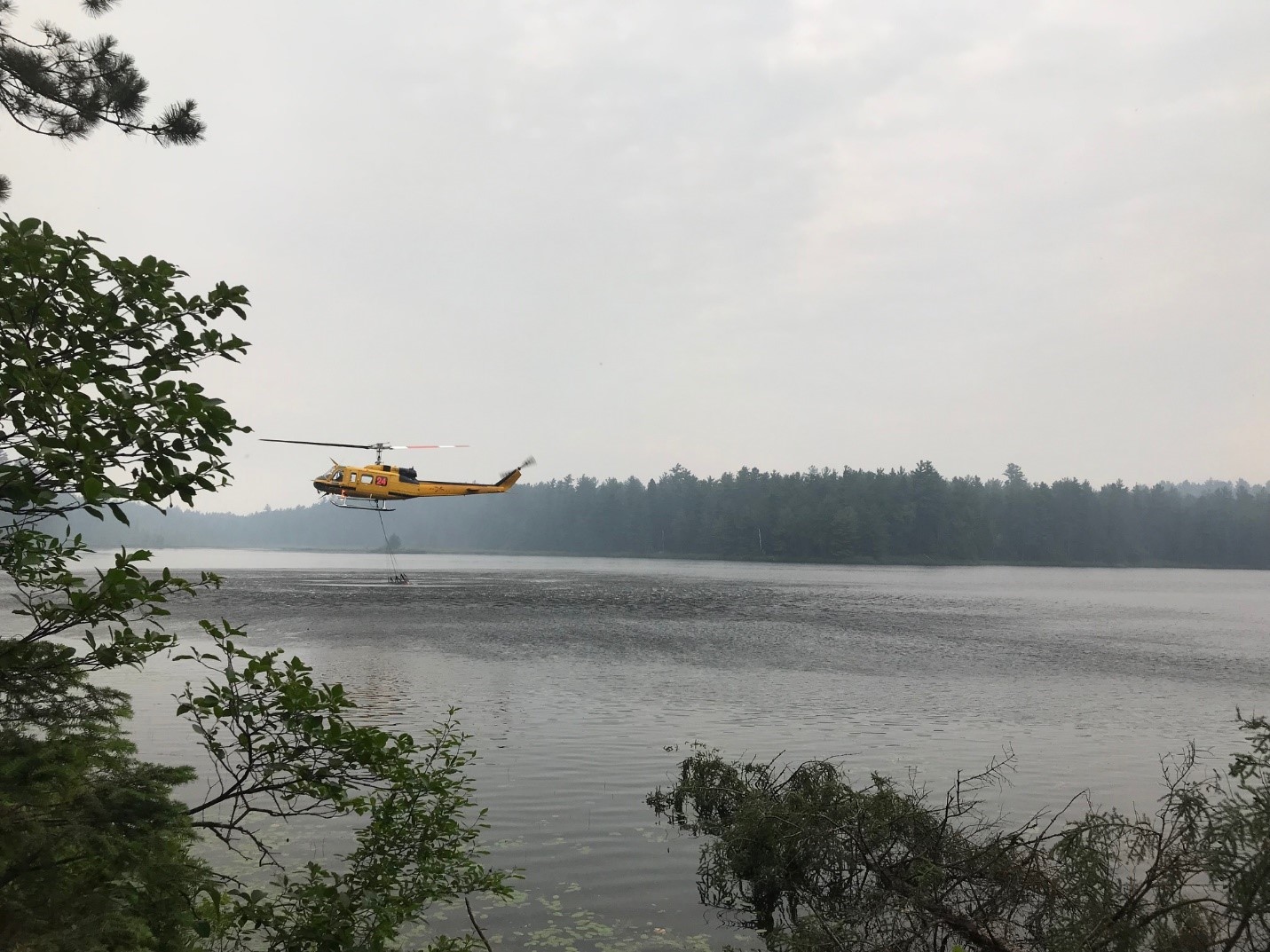 Firefighters in the Field Highs and Lows at Bull Frog Lake Alberta Wildfire
