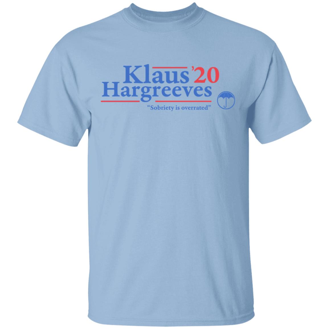 Klaus Hargreeves 2020 Sobriety Is Overrated TShirts