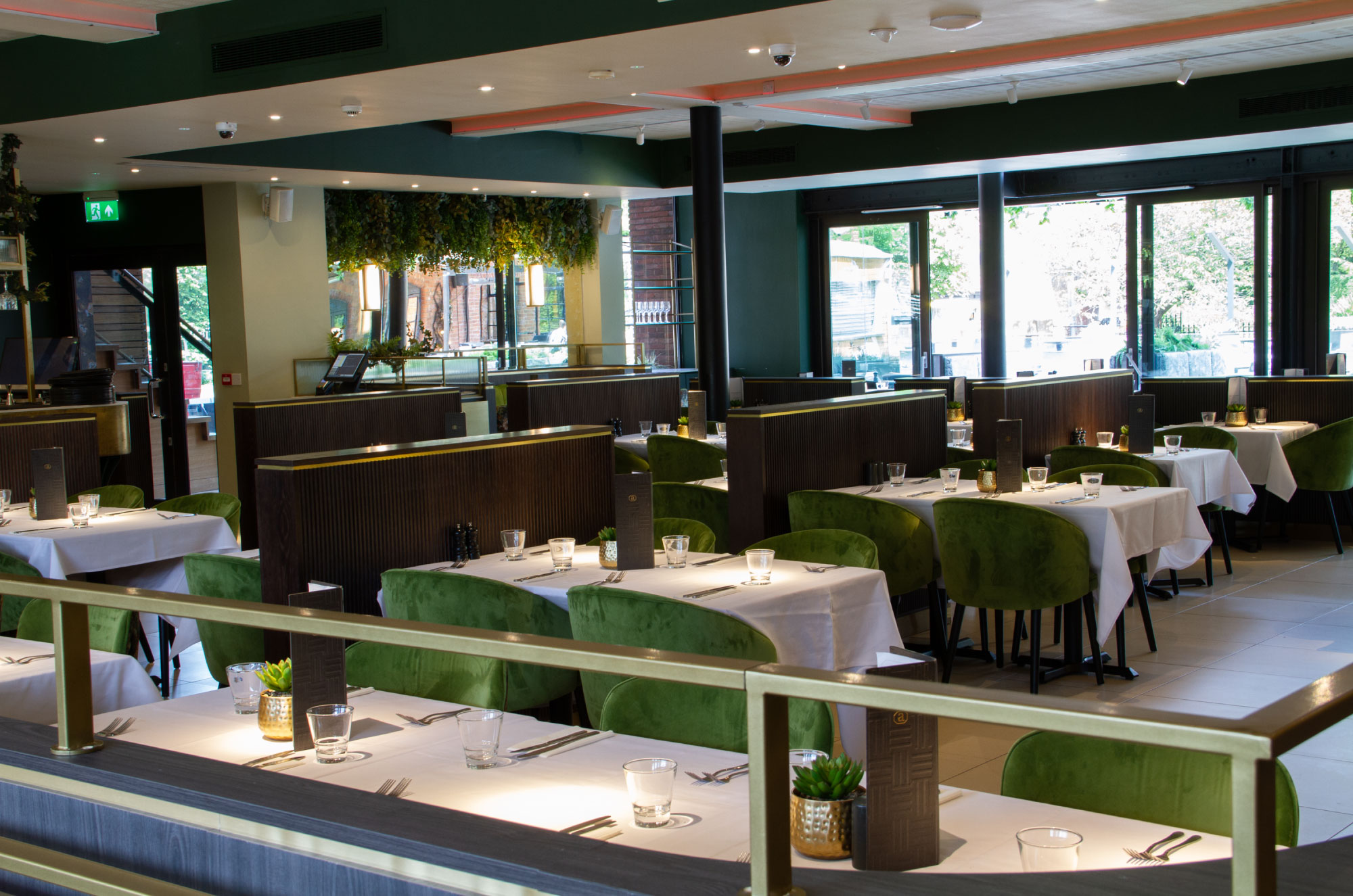 Albert's Shed Iconic Canalside Restaurant in Castlefield, Manchester