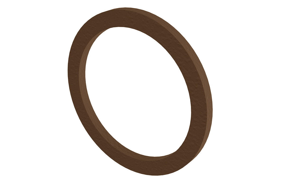 Leather Gasket Replacement for 2 Inch Barrel Caps Albion Engineering