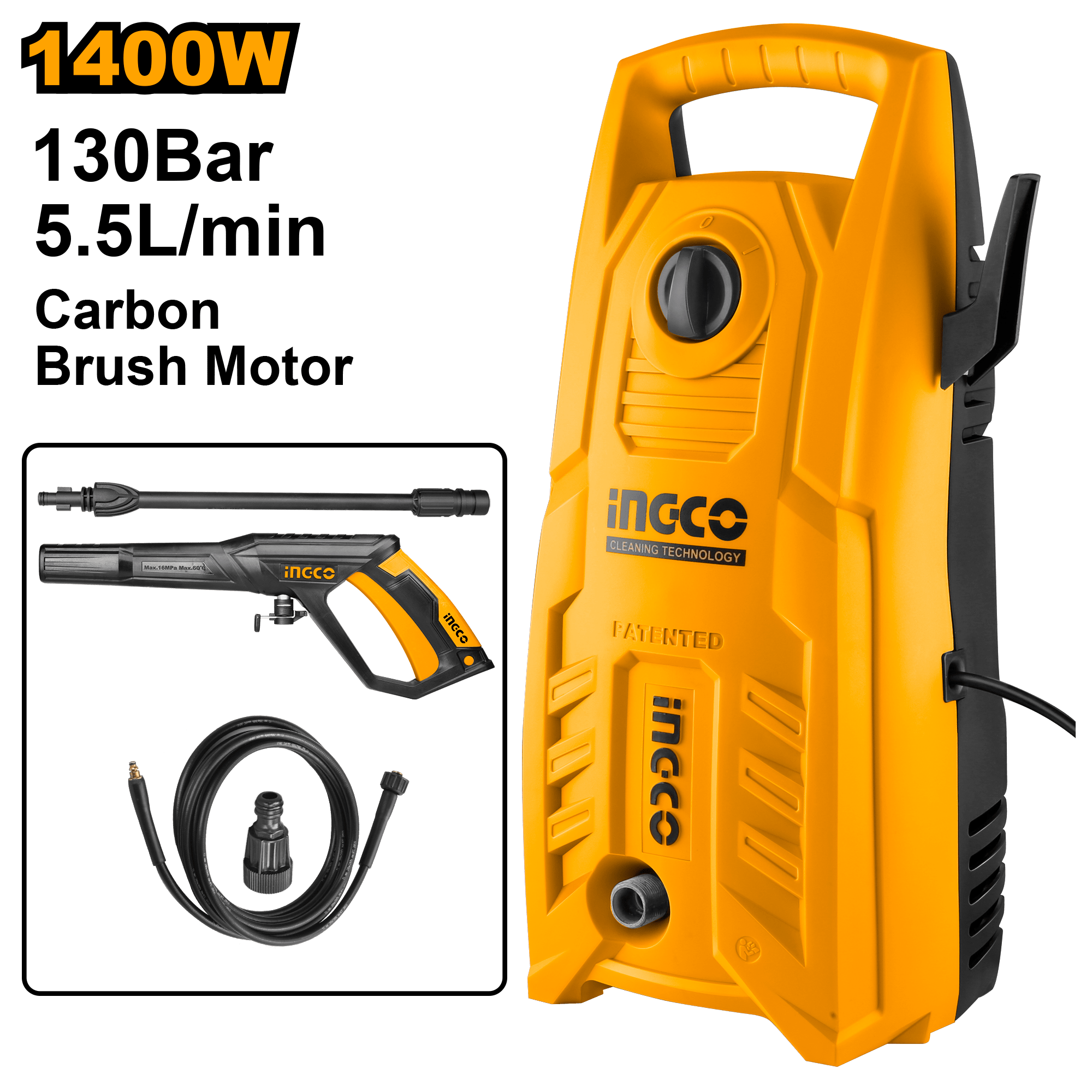 INGCO High pressure washer (HPWR14008) Albirco