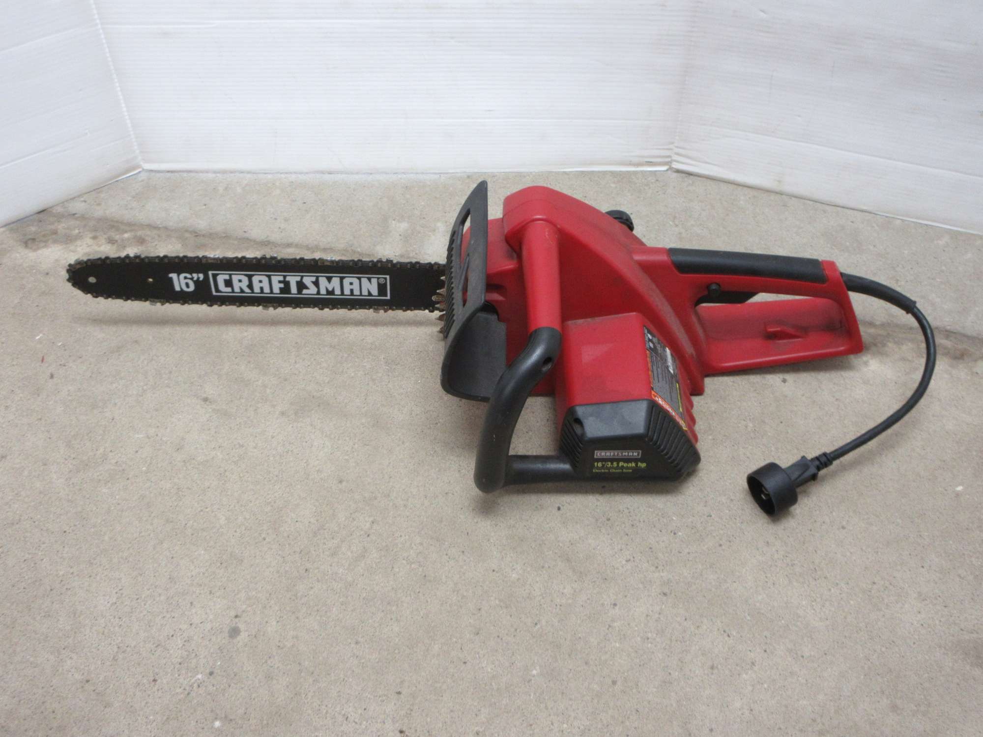 Albrecht Auctions Craftsman 16" Electric Chainsaw
