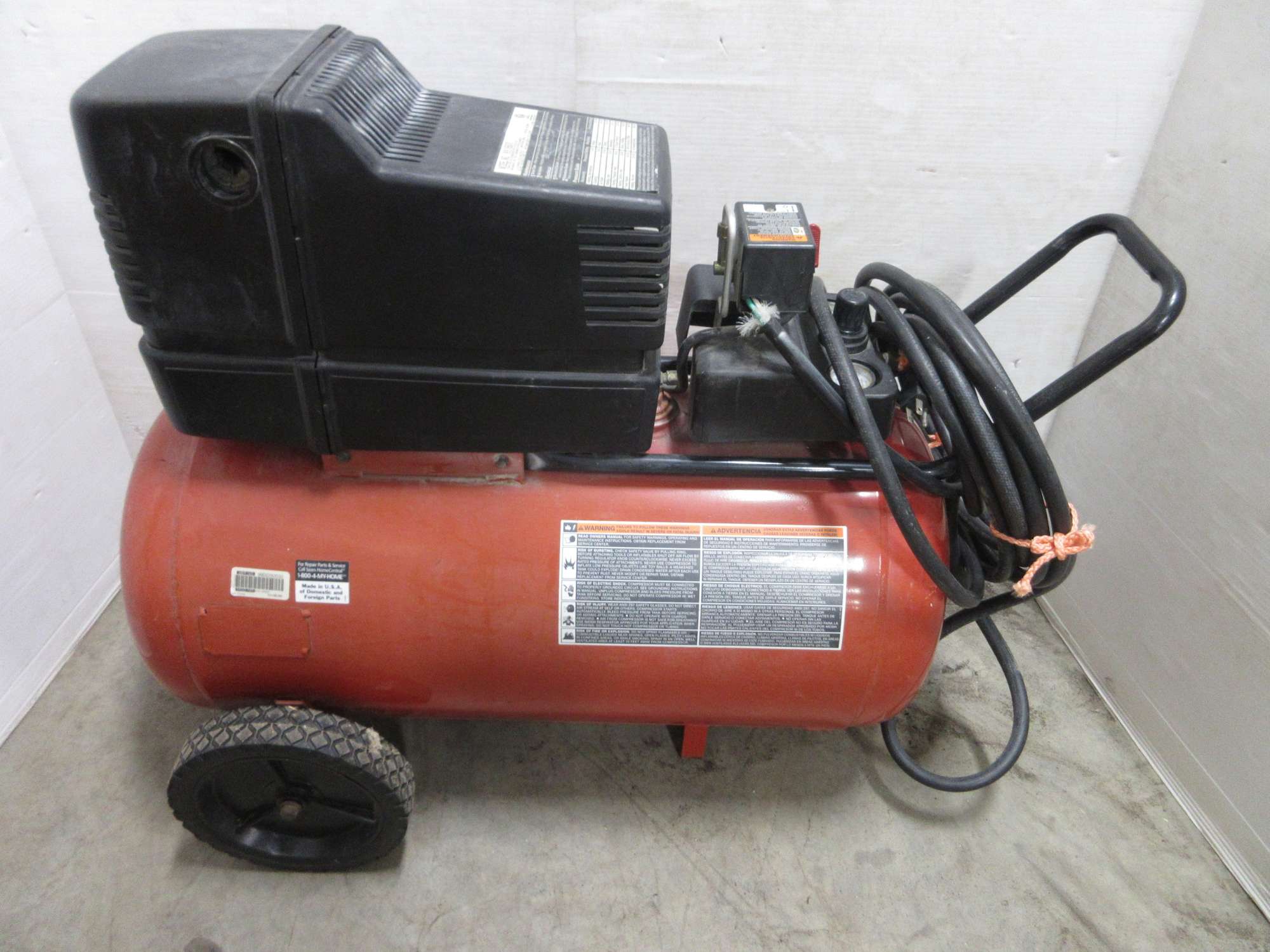 Albrecht Auctions Craftsman 5.5 HP 20Gallon SingleCylinder OilFree