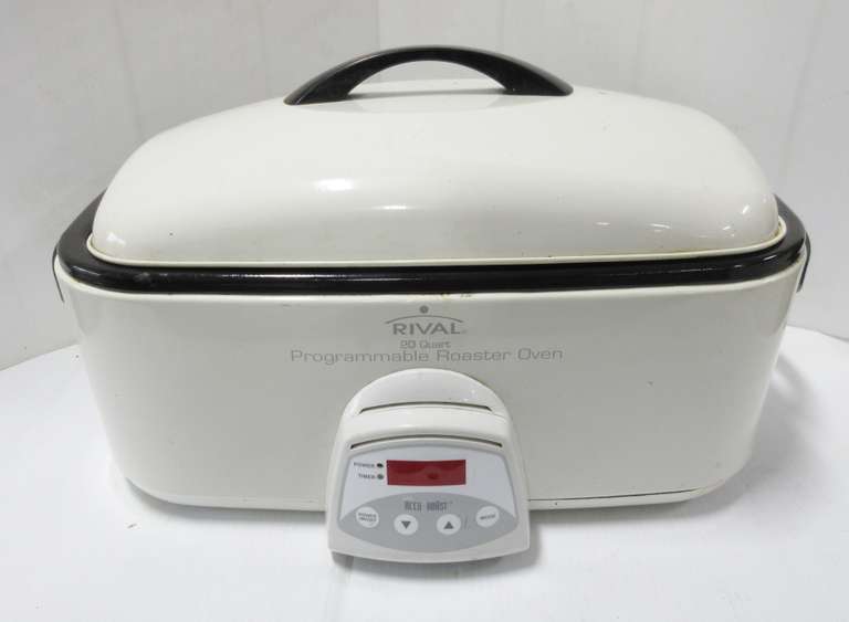 Albrecht Auctions Rival 20Quart Programmable Roaster Oven