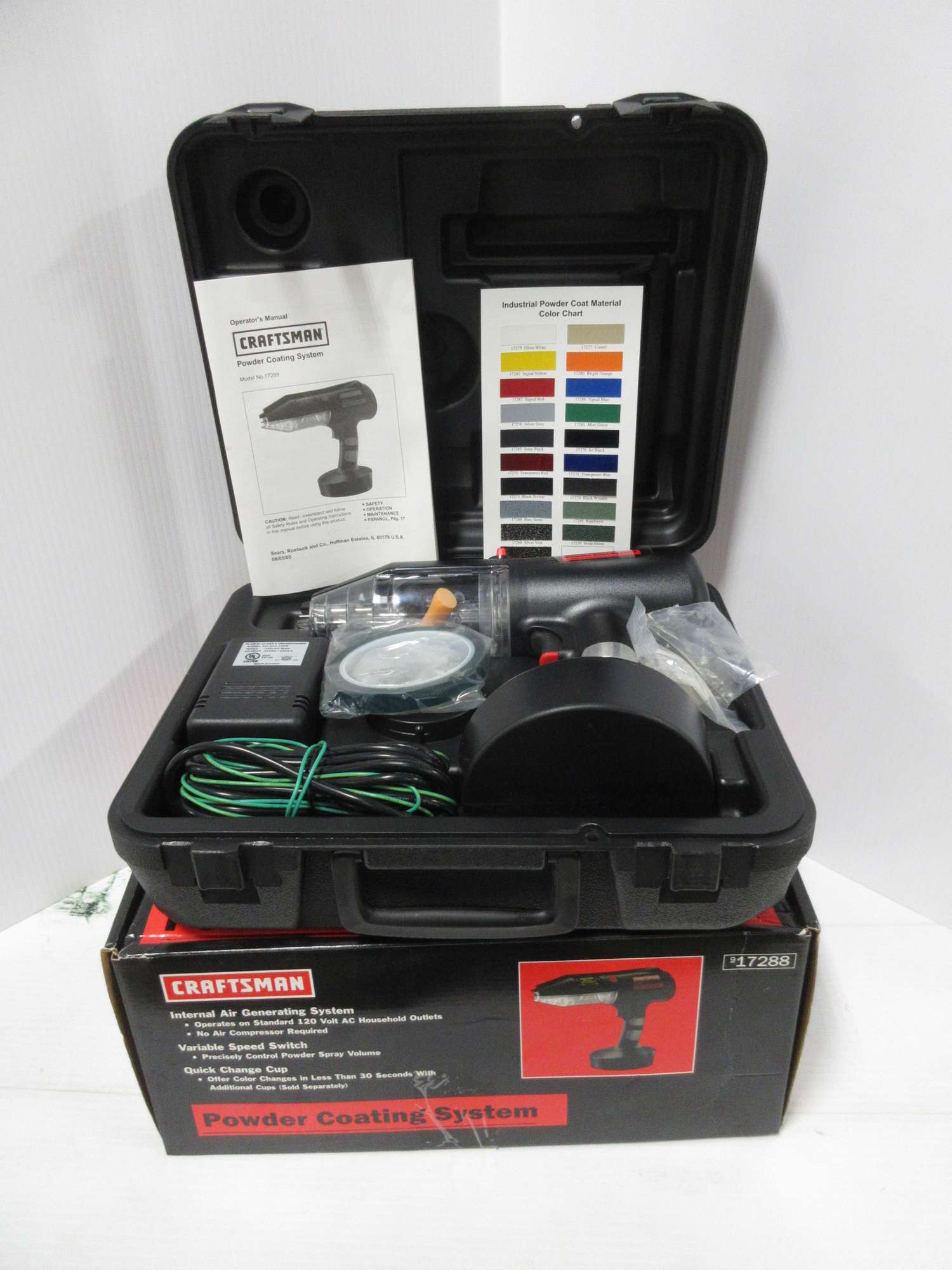 Albrecht Auctions Craftsman Powder Coat System