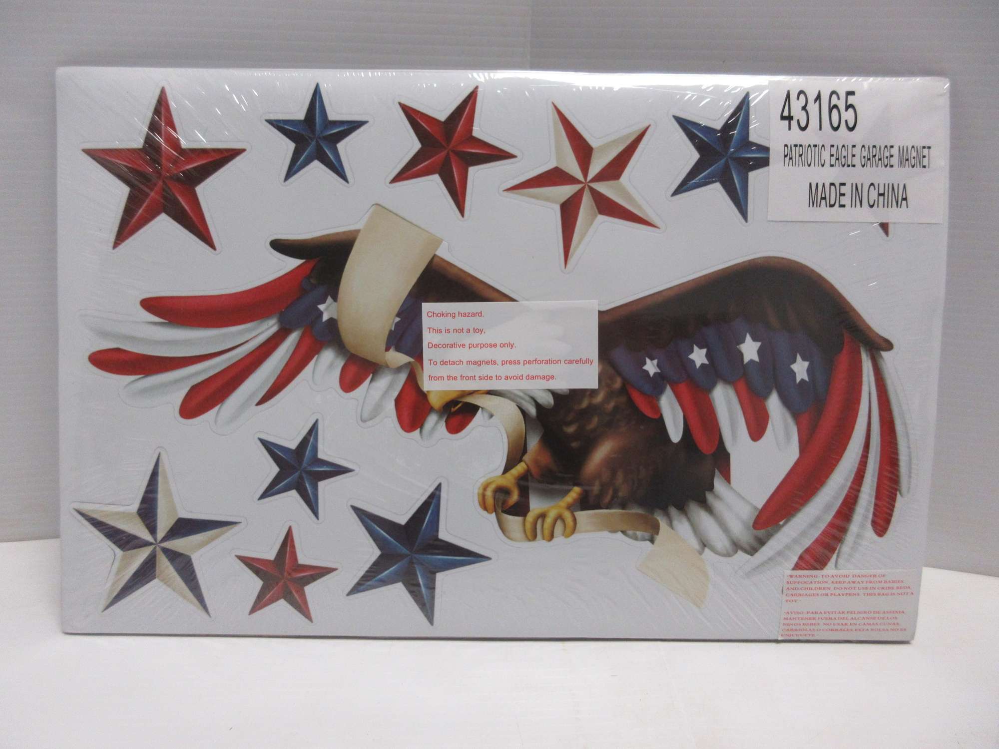 Albrecht Auctions Patriotic Garage Eagle, Stars