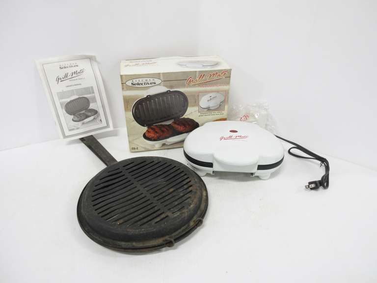 Albrecht Auctions Grill Mate Indoor Grill, Never Used; Campfire