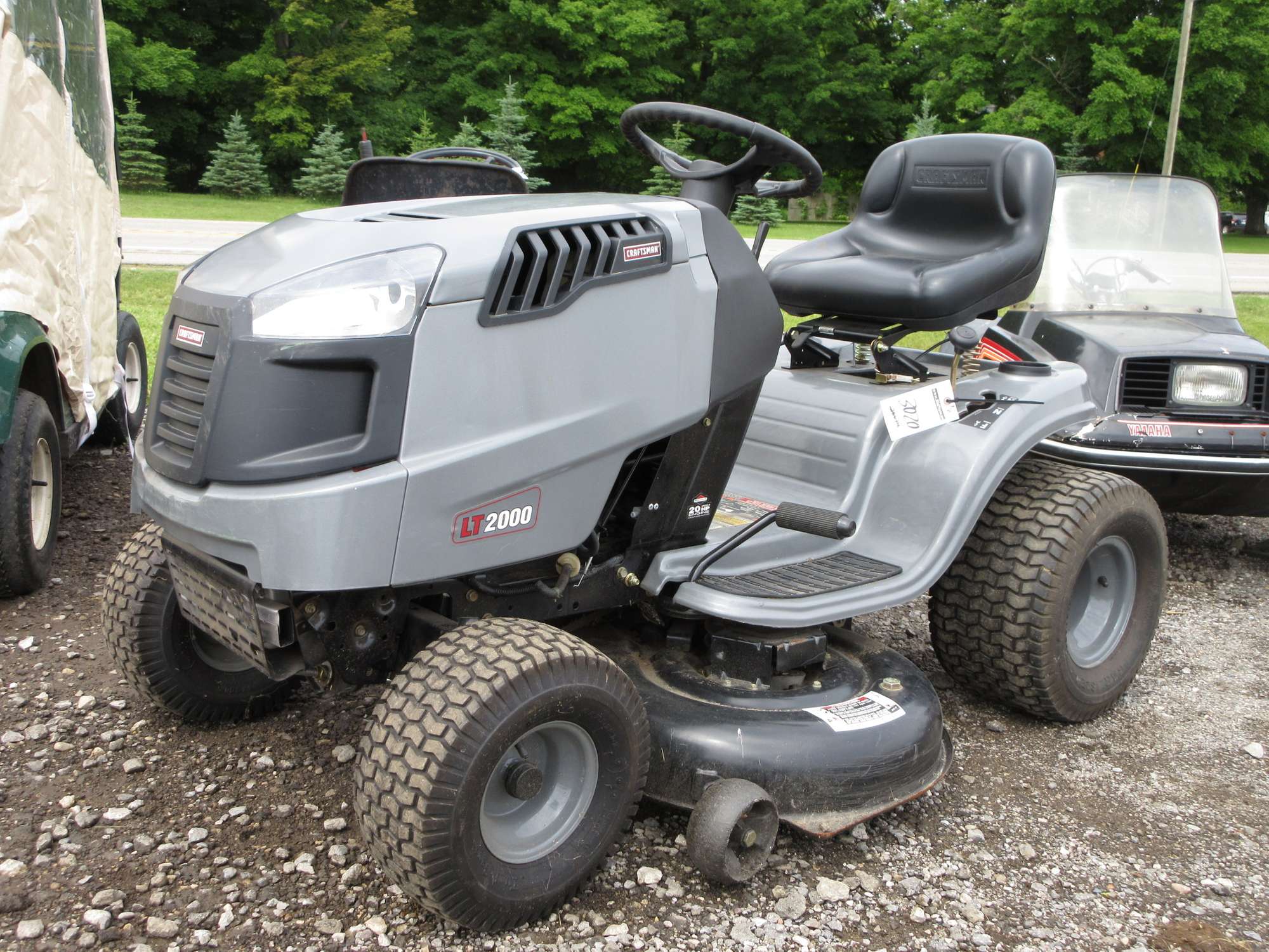 Albrecht Auctions Craftsman Lawn Mower, 42" Deck