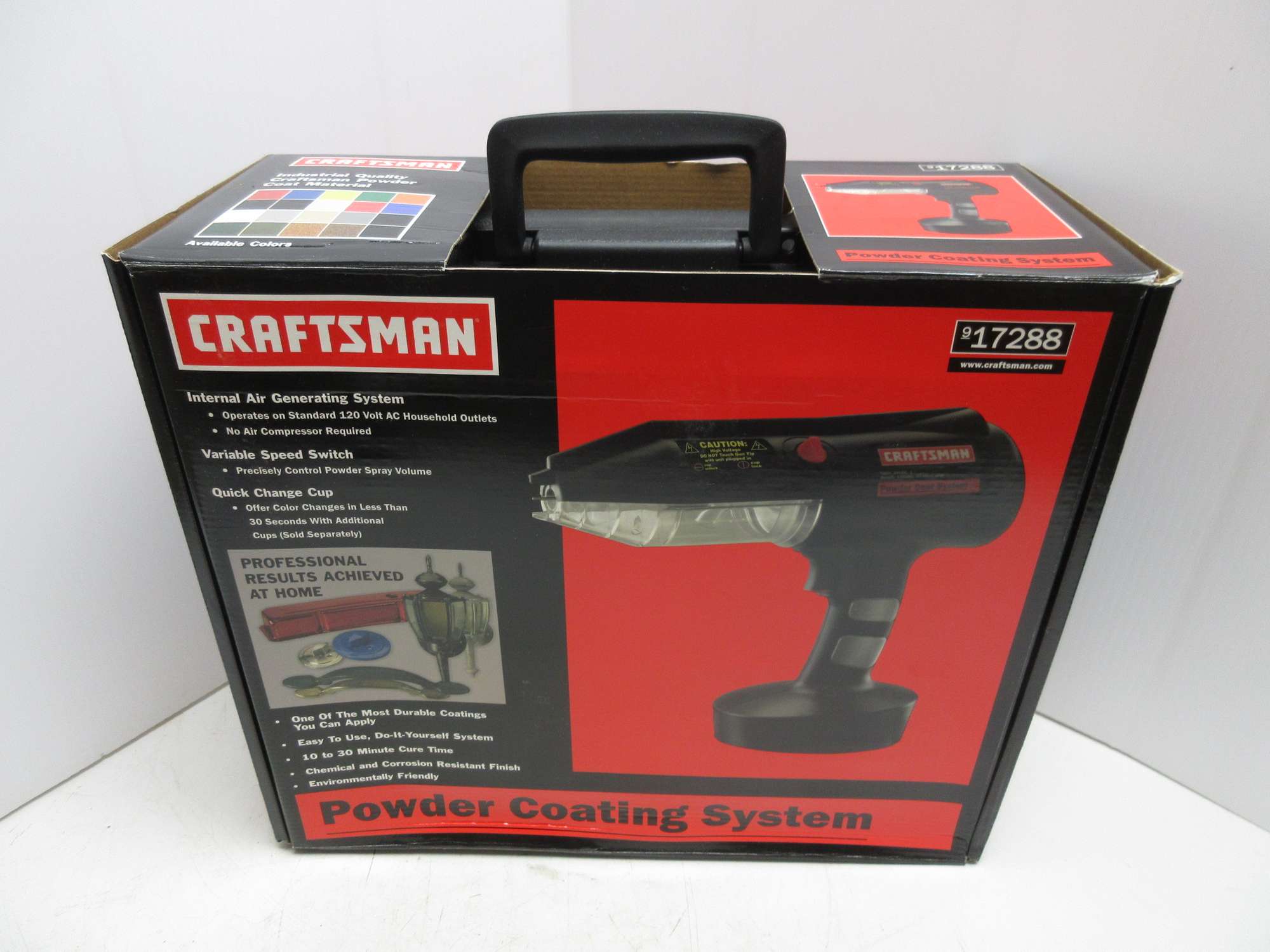Albrecht Auctions Craftsman Powder Coat System