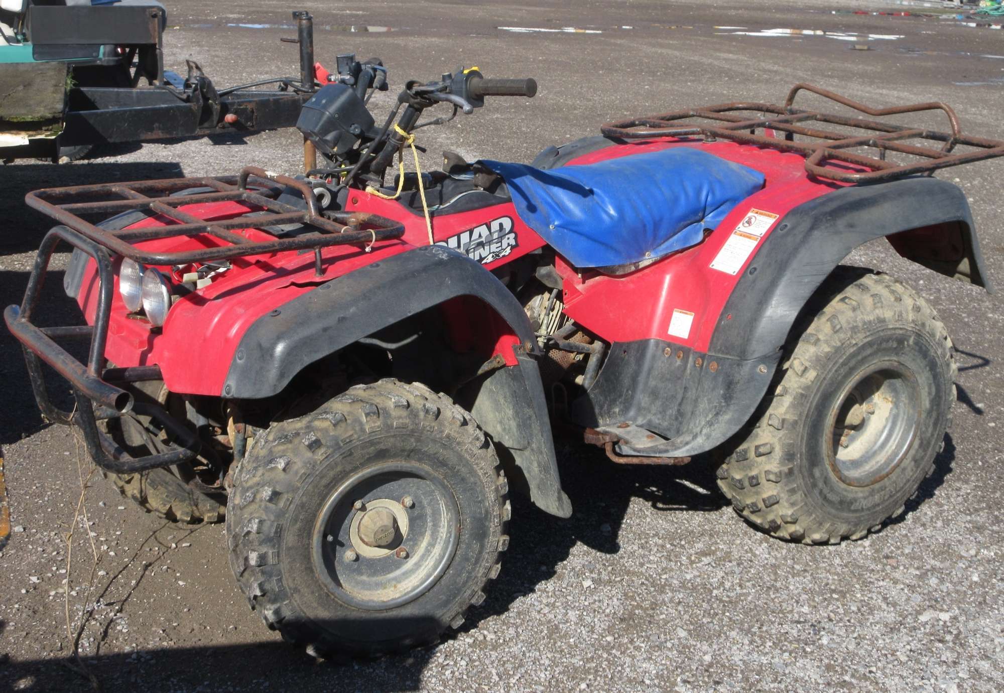 Albrecht Auctions 2001 Suzuki FourWheeler, VIN JSAAJ50A312103338