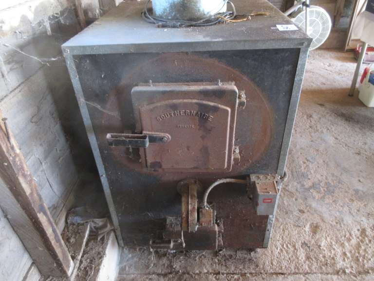 Albrecht Auctions Southern Aire Wood Burning Furnace, 28