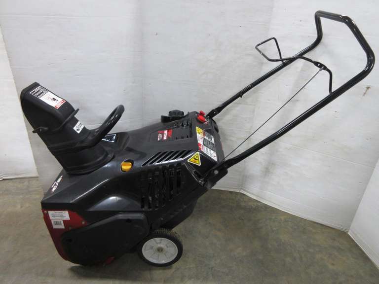 Albrecht Auctions Craftsman 179cc FourCycle Electric Start Snow Blower