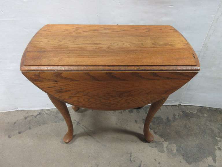 Folding Table Made In Usa Albrecht Auctions Oak Folding Side Table, Made in USA