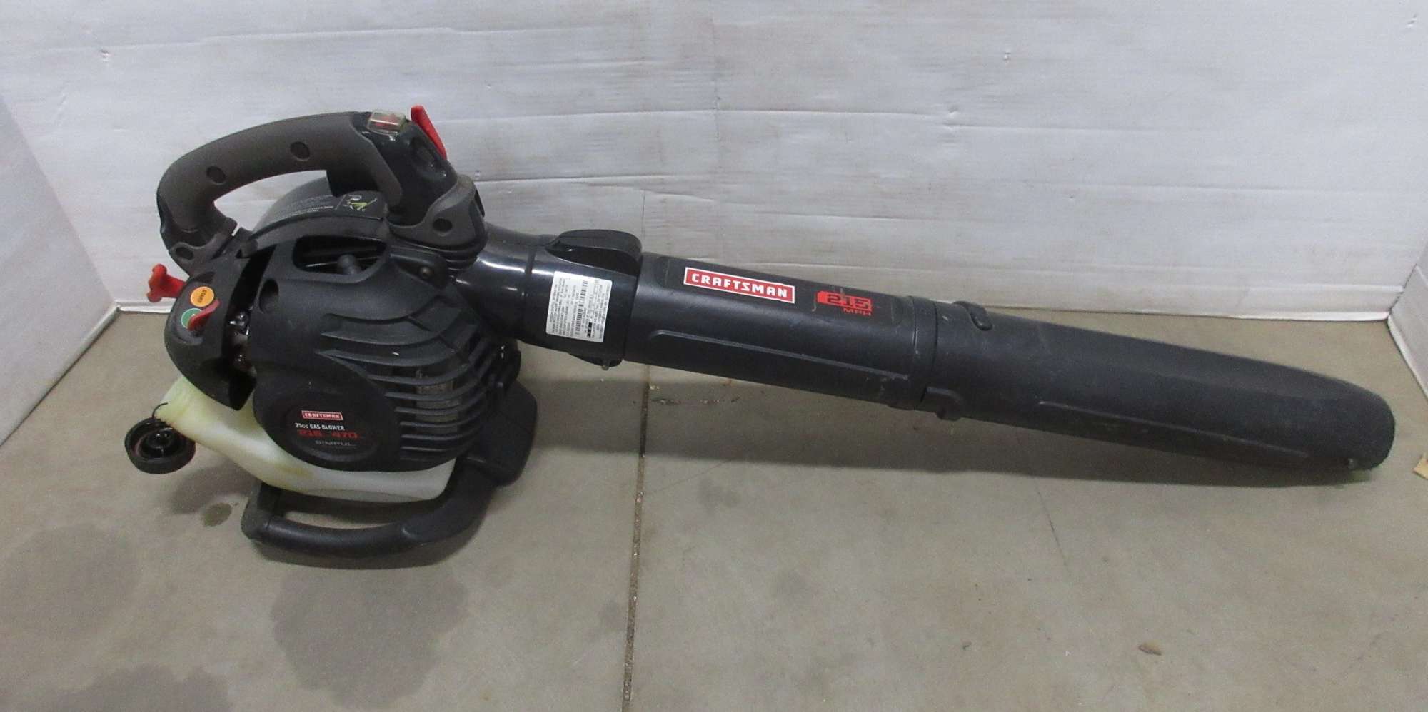 Albrecht Auctions Craftsman 215 MPH Leaf Blower