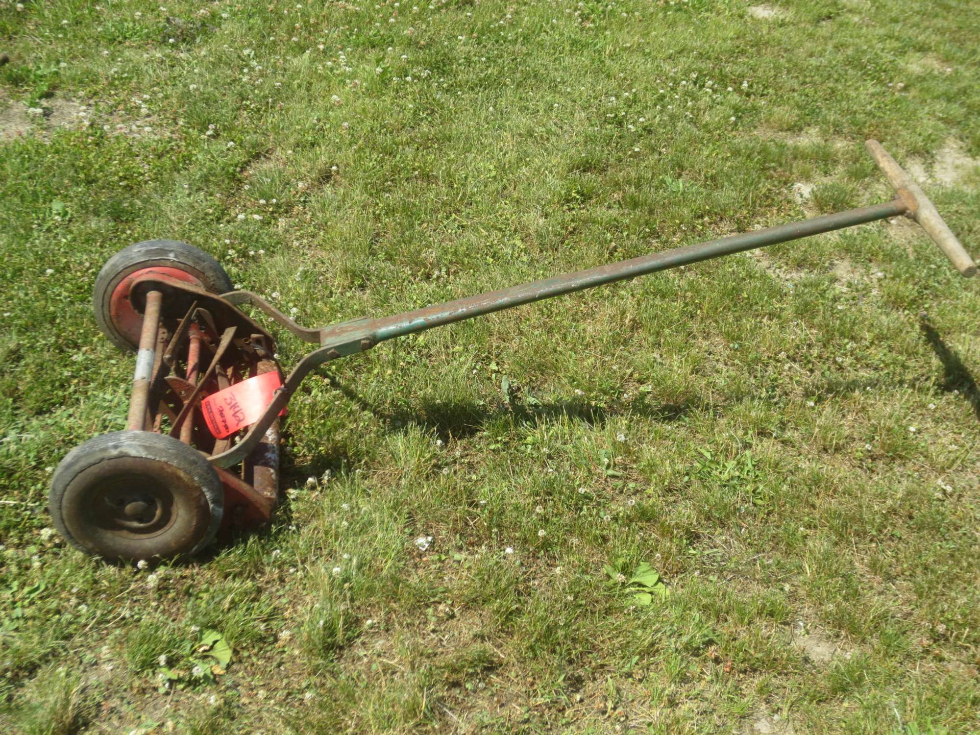 Albrecht Auctions Antique Craftsman Reel Type Mower