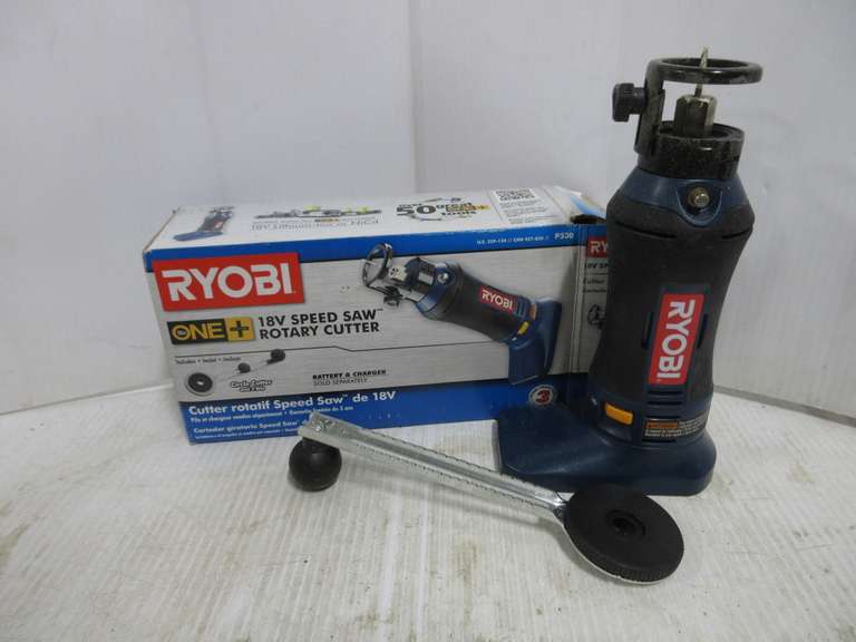 Albrecht Auctions Ryobi 18V Speed Saw in Box