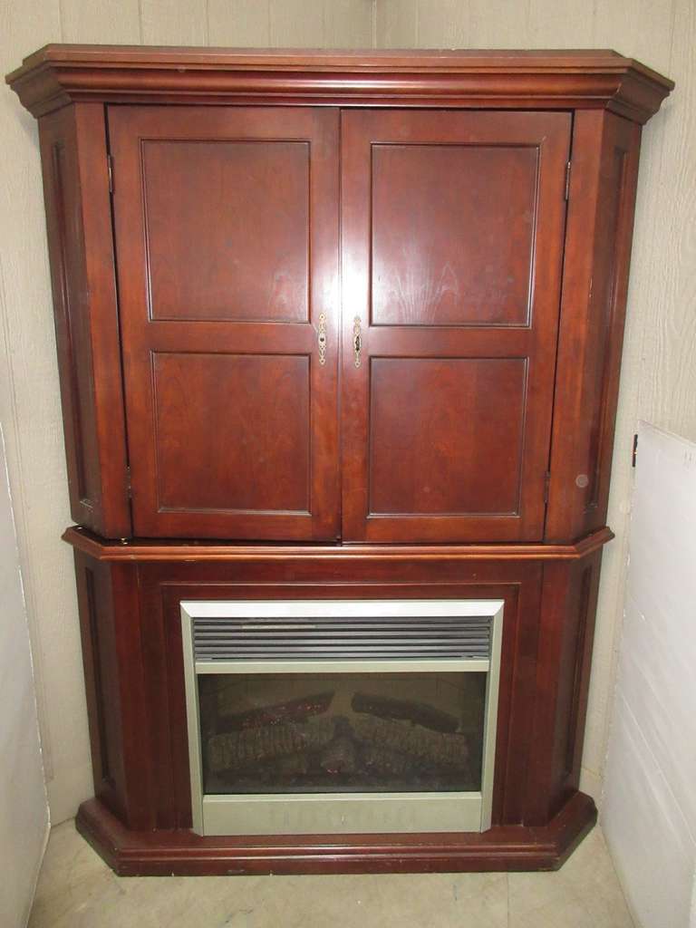 White Corner Electric Fireplace TV Stand Fireplace Guide by Linda